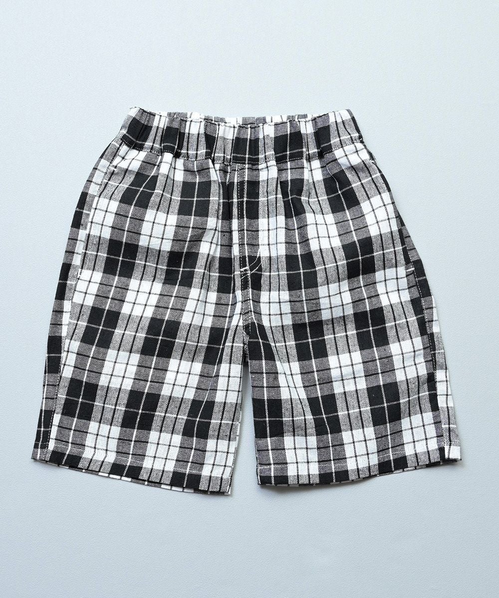 先染めチェックショートパンツ ｜ ボトムス ｜ 子供服のセレクト