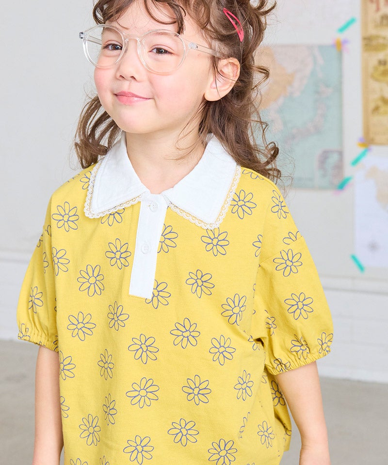 ポロ襟付き半袖Tシャツ ｜ トップス ｜ 子供服のセレクトショップ