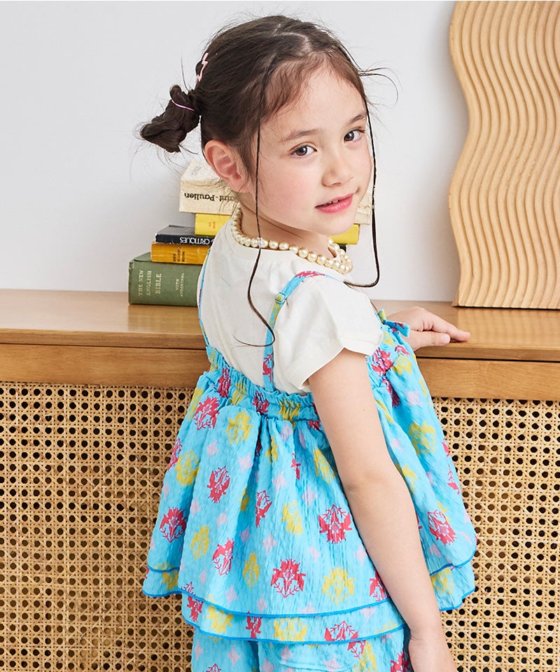 まとめ買い★子供服★激安★85、90、95.100★子供服2着jam 総柄サッカー2WAYキャミソール ｜ トップス ｜ 子供服のセレクト
