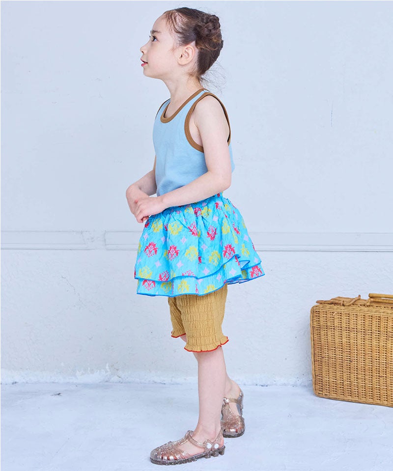 総柄サッカー2WAYキャミソール ｜ トップス ｜ 子供服のセレクト