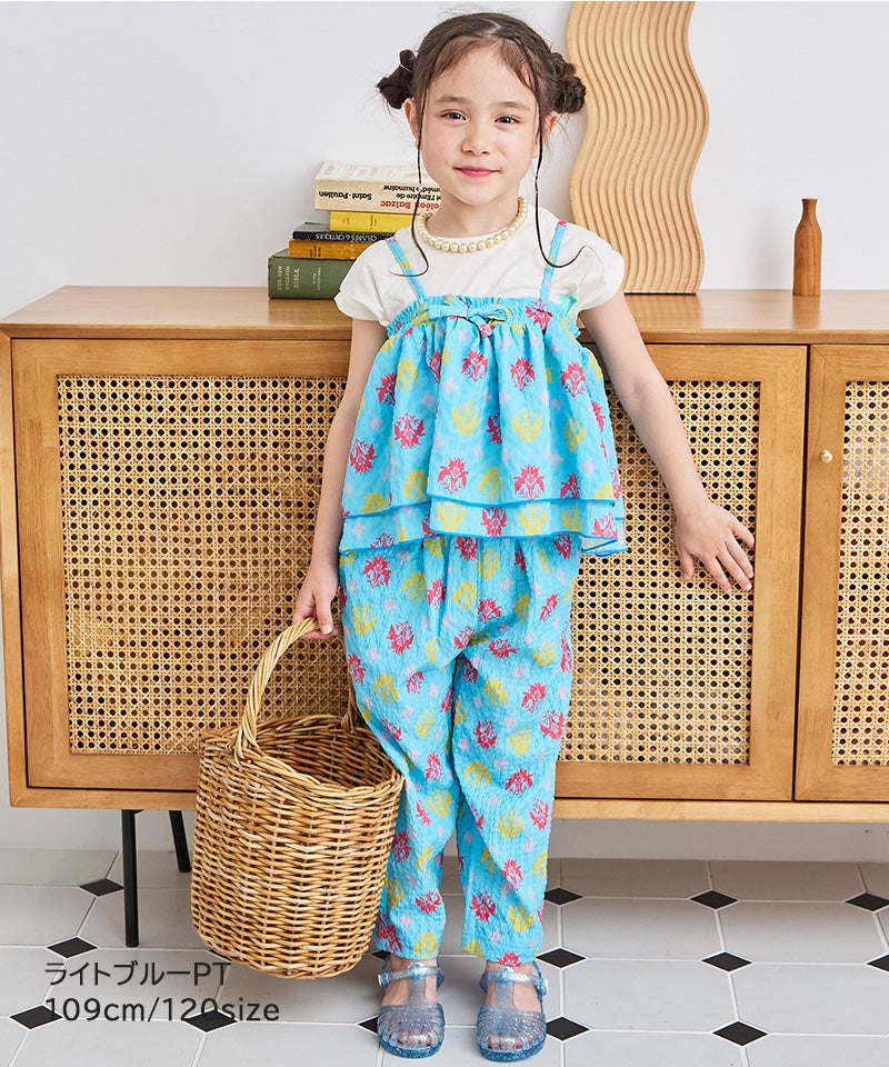 総柄サッカー9分丈パンツ ｜ ボトムス ｜ 子供服のセレクトショップ