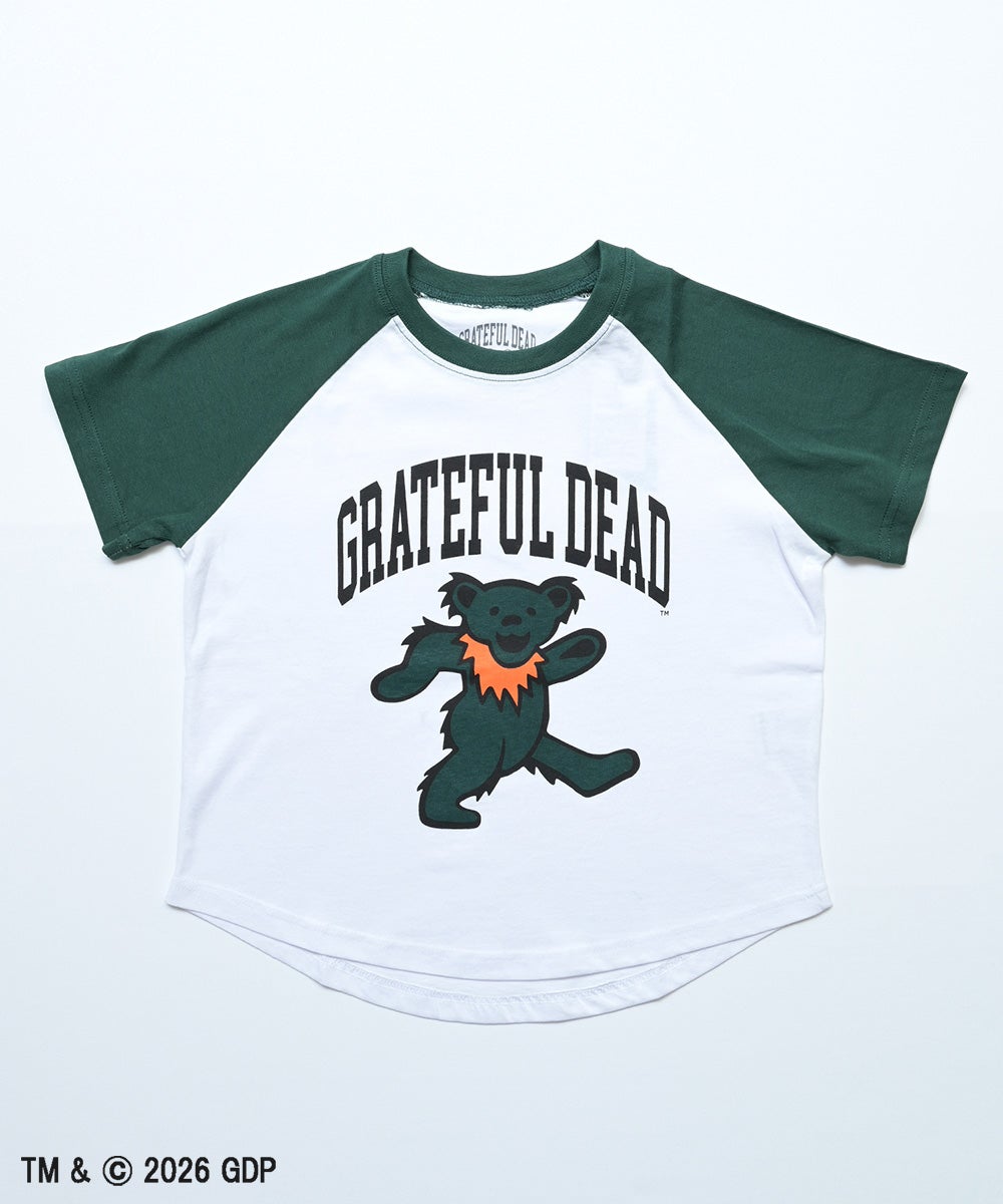 別注】GRATEFUL DEAD ラグラン半袖Tシャツ ｜ トップス ｜ 子供服の