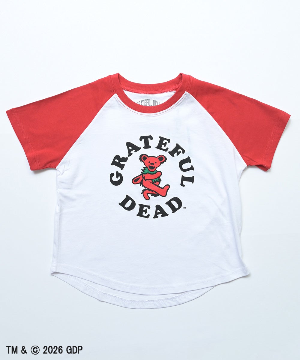 別注】GRATEFUL DEAD ラグラン半袖Tシャツ ｜ トップス ｜ 子供服の