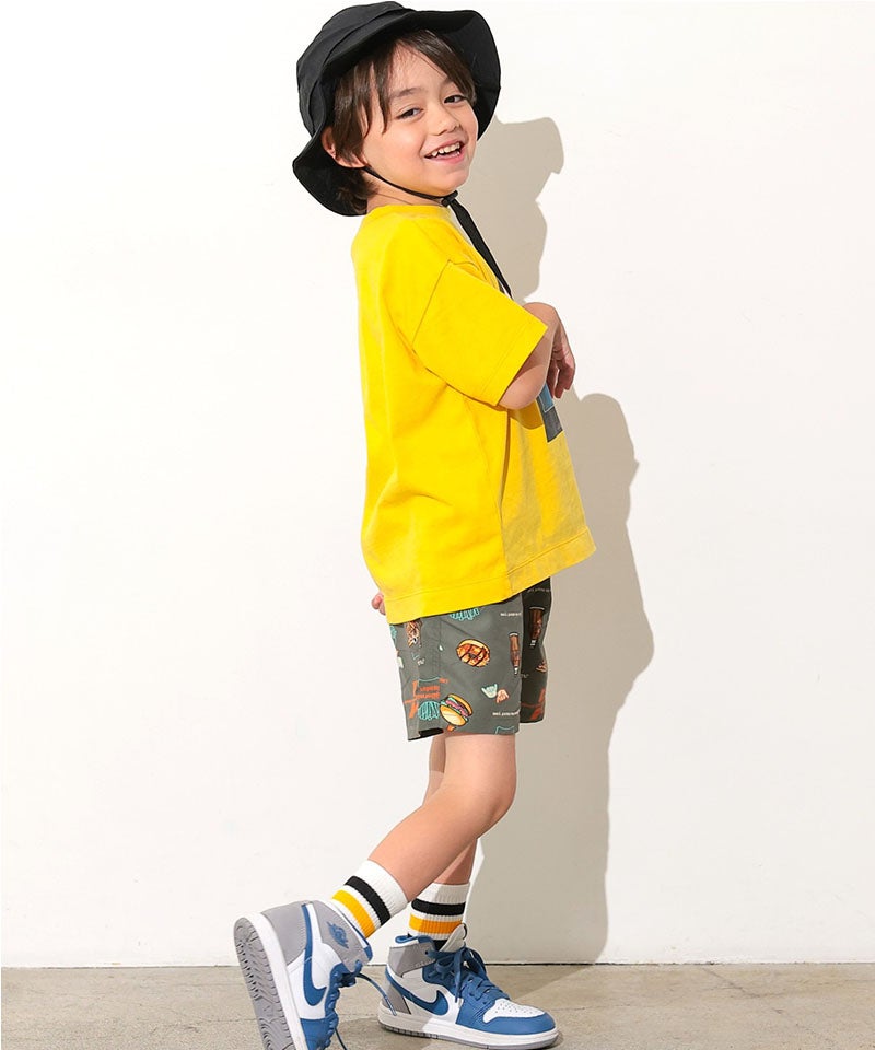 撥水加工】Jr.ウミヤマ総柄夏ショートパンツ ｜ ボトムス ｜ 子供服の