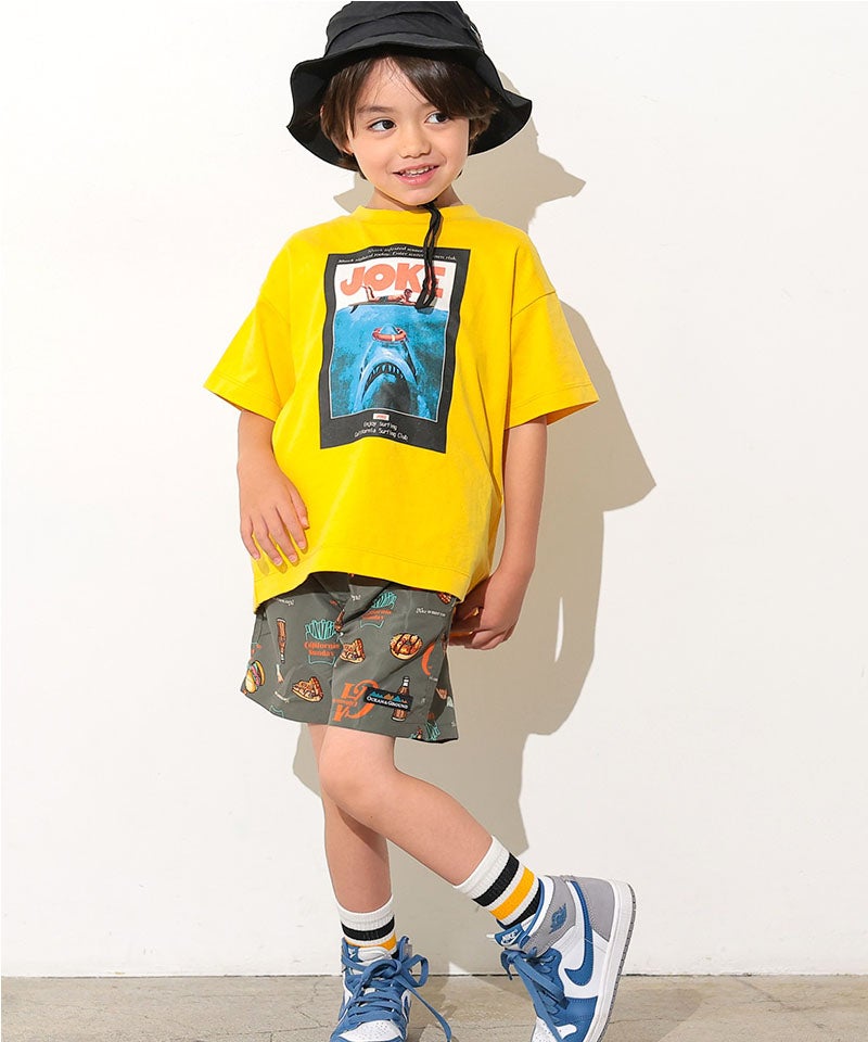撥水加工】Jr.ウミヤマ総柄夏ショートパンツ ｜ ボトムス ｜ 子供服の
