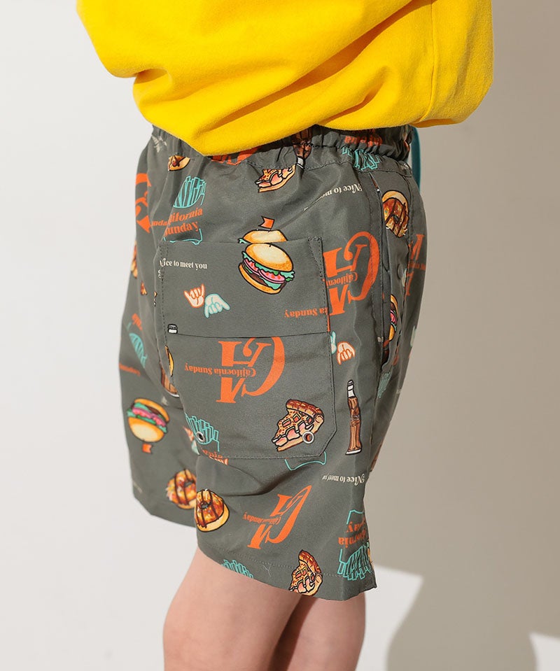 撥水加工】Jr.ウミヤマ総柄夏ショーツ ｜ ボトムス ｜ 子供服の
