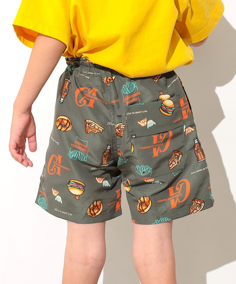 撥水加工】Jr.ウミヤマ総柄夏ショートパンツ ｜ ボトムス ｜ 子供服の