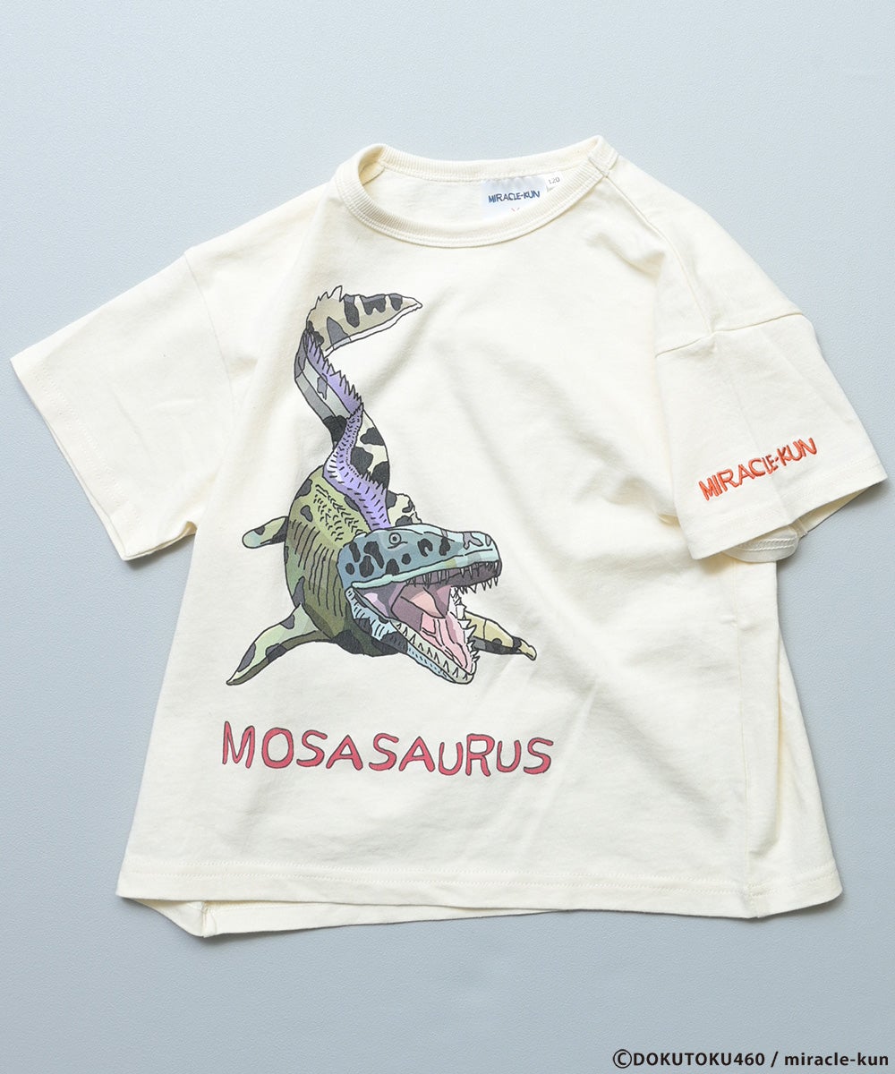 別注】Miracle-kun ミラクルザウルスプリント半袖Tシャツ | トップス 別注】Miracle-kun ミラクルザウルスプリント半袖Tシャツ | トップス