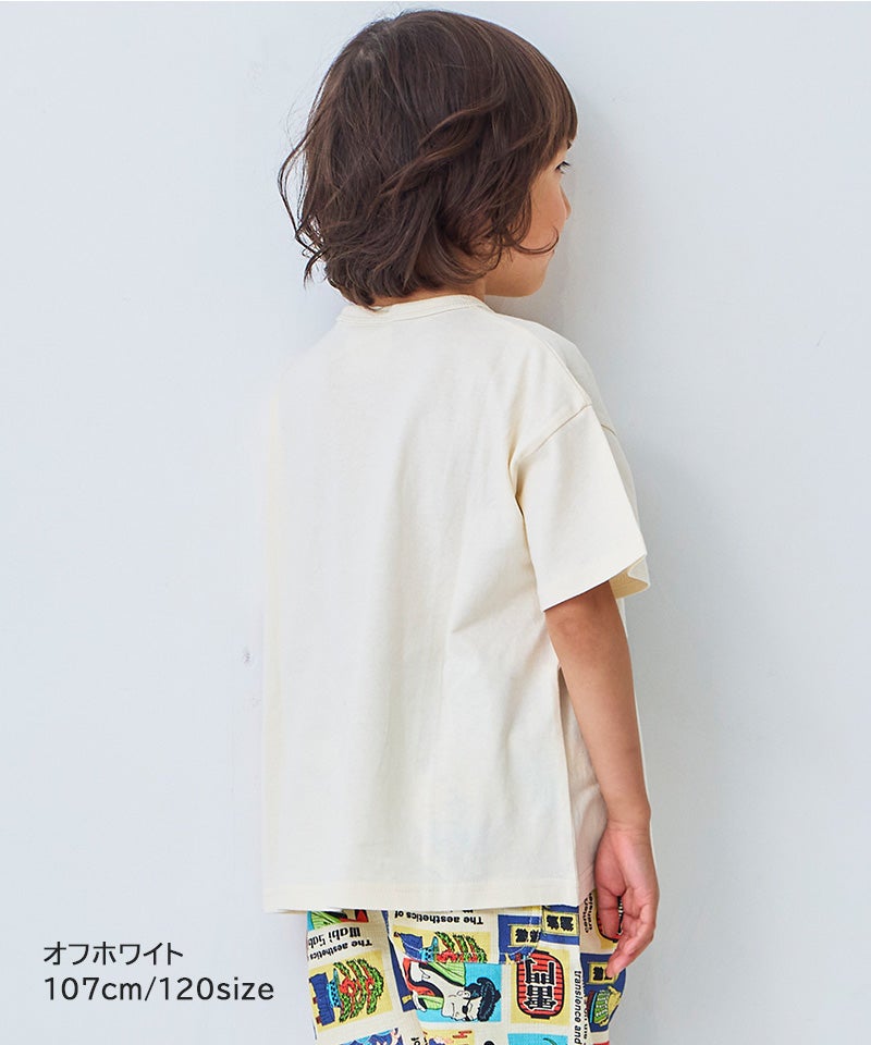 別注】Miracle-kun ミラクルザウルスプリント半袖Tシャツ ｜ トップス