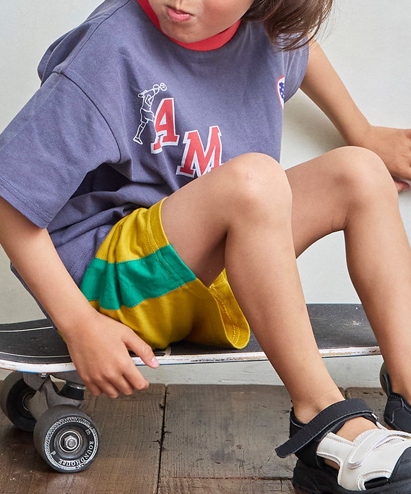サイドラインカットショートパンツ ｜ ボトムス ｜ 子供服のセレクト