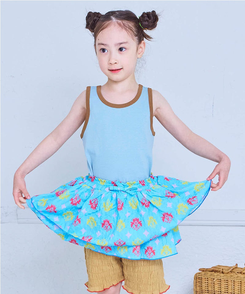 nappy！ little suzie タンクトップ 親子お揃い】無地スパンフライスタンクトップ ｜ トップス ｜ 子供服の
