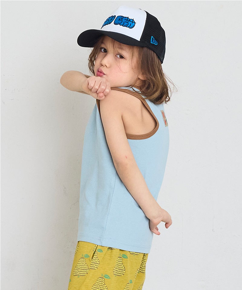 親子お揃い】無地スパンフライスタンクトップ ｜ トップス ｜ 子供服の