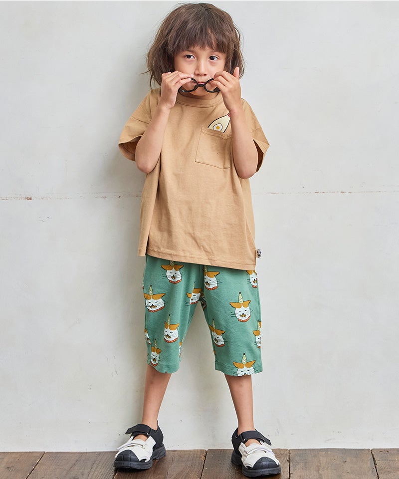 総柄サルエルショートパンツ ｜ ボトムス ｜ 子供服のセレクトショップ