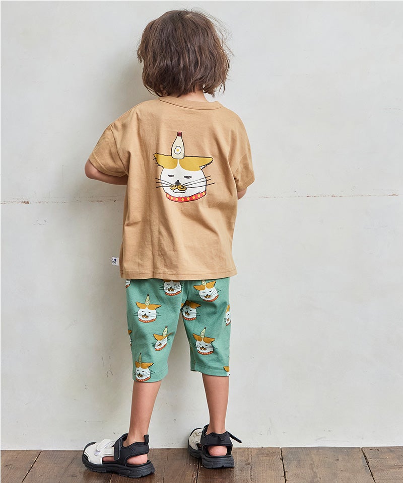 総柄サルエルショートパンツ ｜ ボトムス ｜ 子供服のセレクトショップ