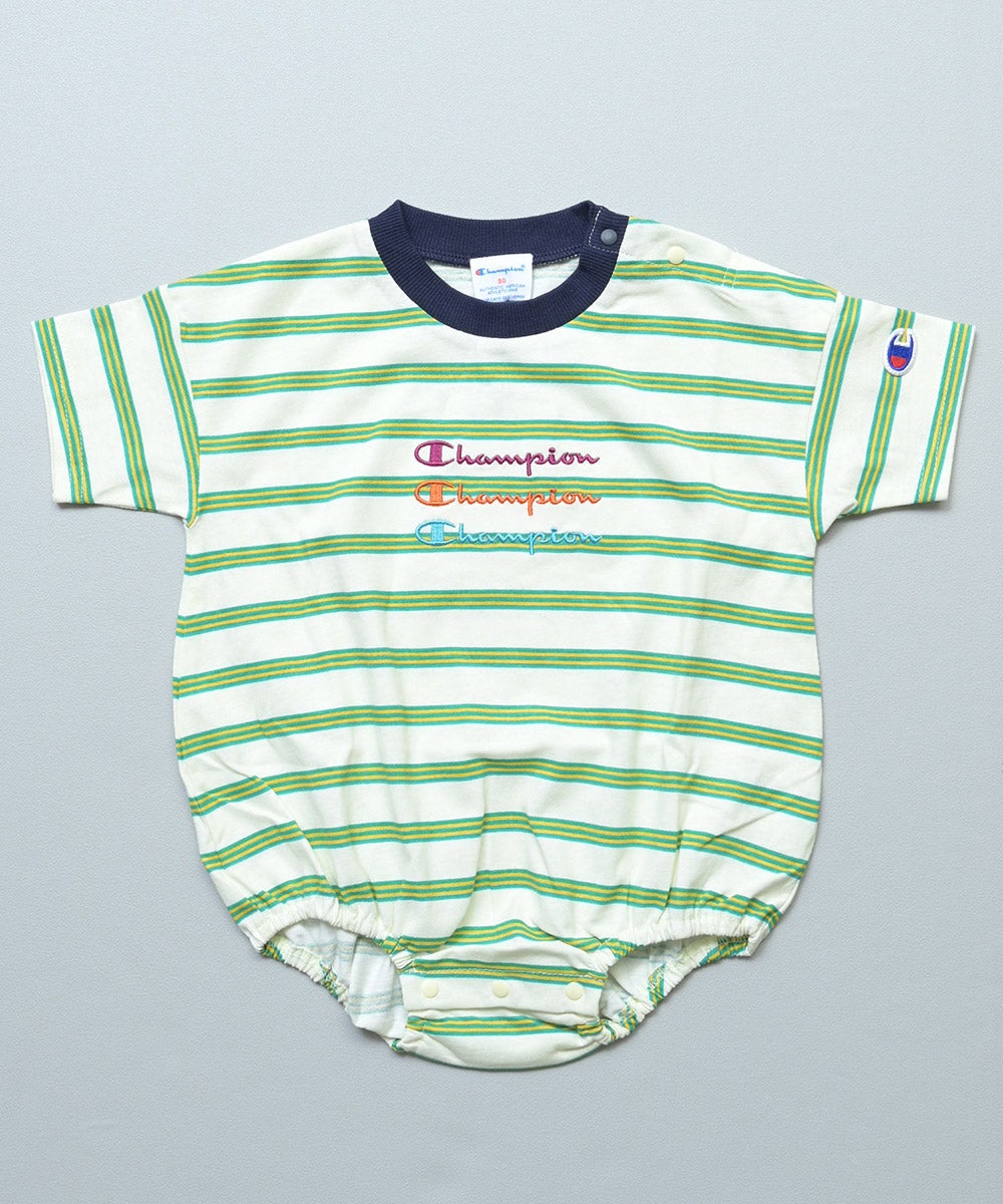 別注】Champion ボーダーロンパース ｜ ベビーウェア・雑貨 ｜ 子供服