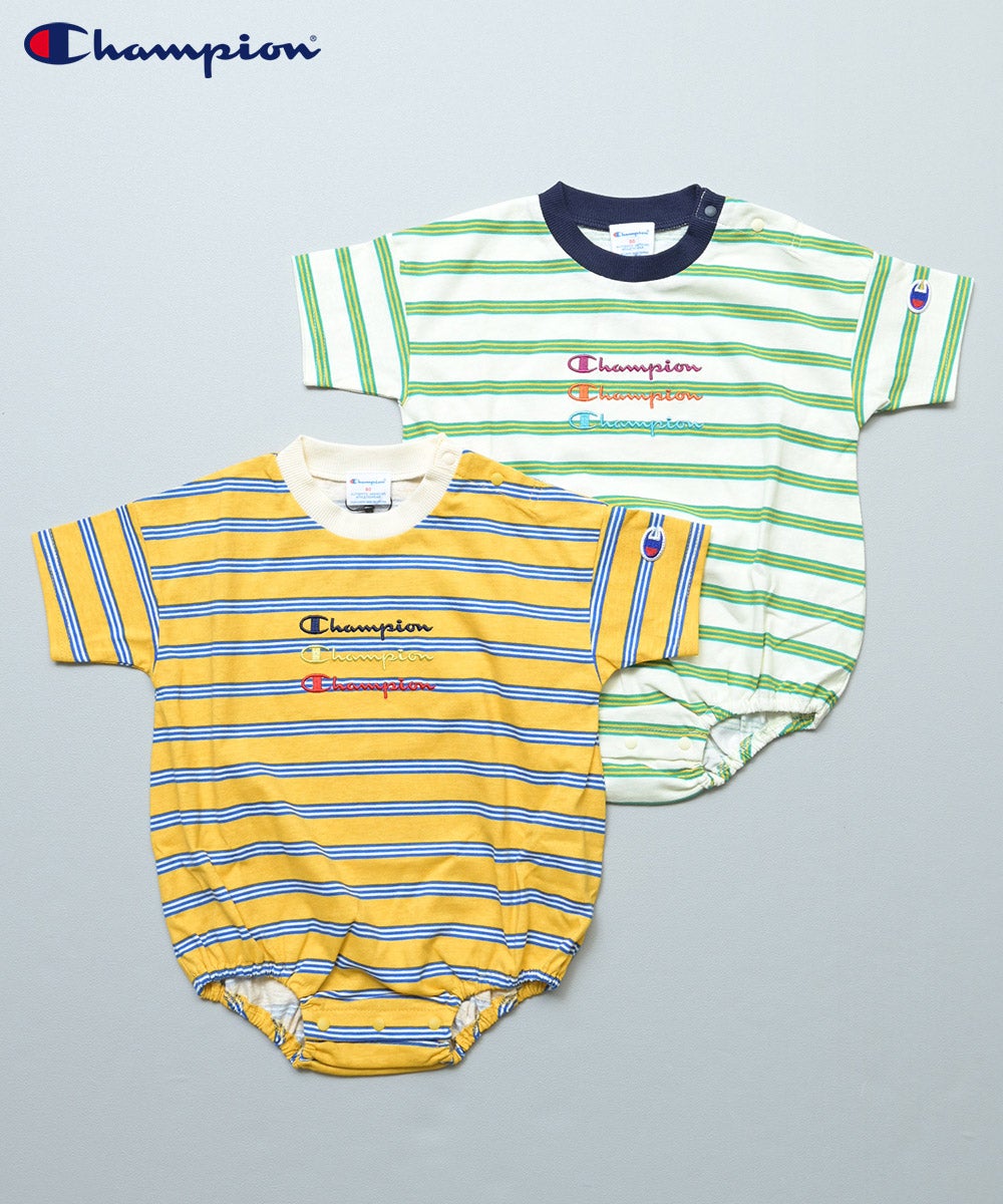 別注】Champion ボーダーロンパース ｜ ベビーウェア・雑貨 ｜ 子供服