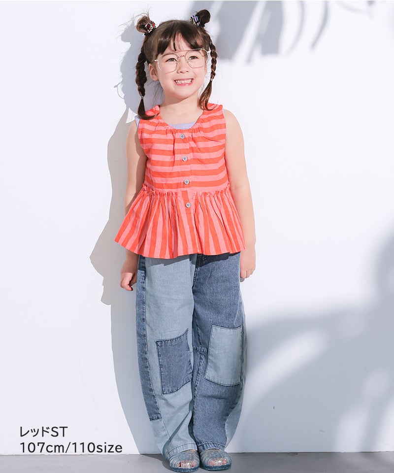 コットンリネン2WAYチュニック ｜ トップス ｜ 子供服のセレクト