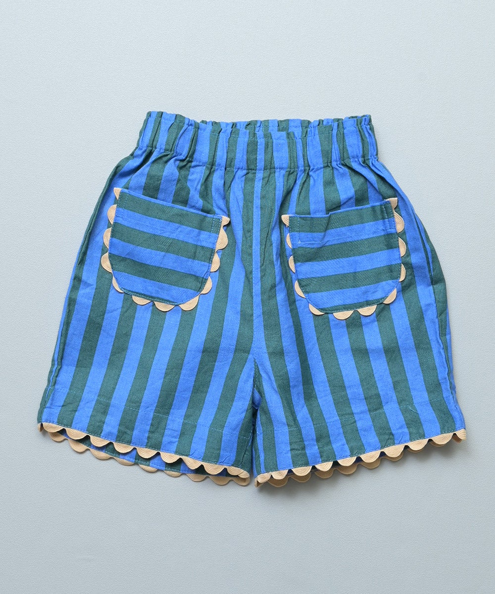 FOXEY BOUTIQUE 麻100% 上質リネンショートパンツ キュロット FOXEY
