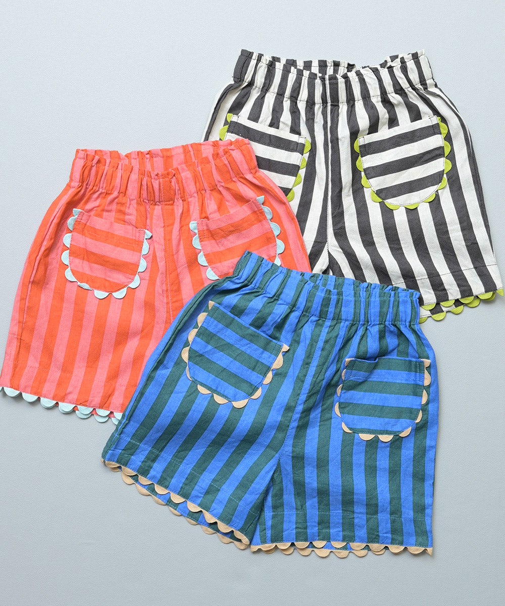 コットンリネンポッケキュロットパンツ ｜ ボトムス ｜ 子供服の