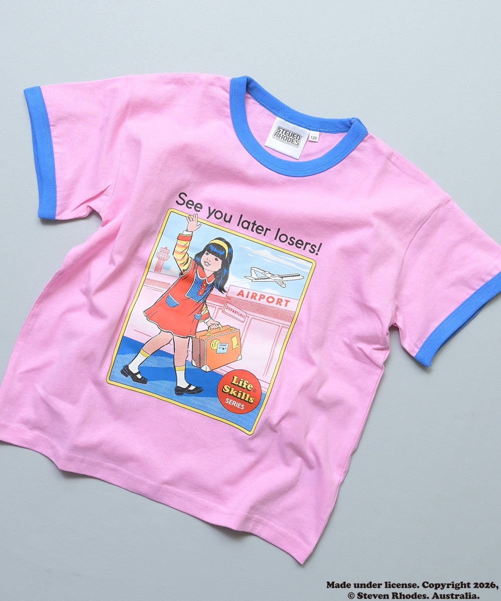別注】Steven Rhodes プリント半袖Tシャツ / 大人サイズ ｜ トップス