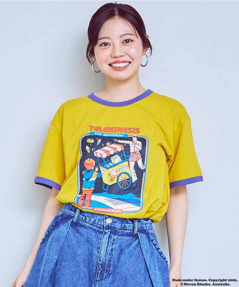 別注】Steven Rhodes プリント半袖Tシャツ / 大人サイズ ｜ トップス
