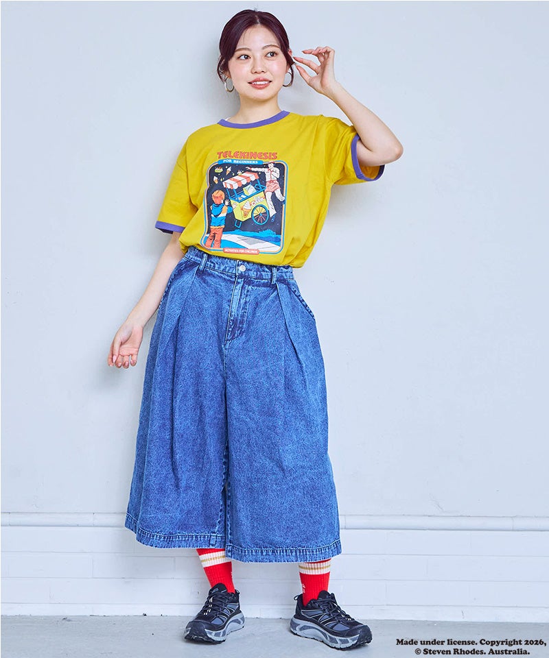 別注】Steven Rhodes プリント半袖Tシャツ / 大人サイズ ｜ トップス