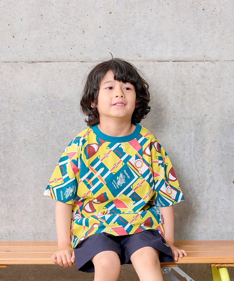 総柄半袖Tシャツ ｜ トップス ｜ 子供服のセレクトショップ MARKEY'S