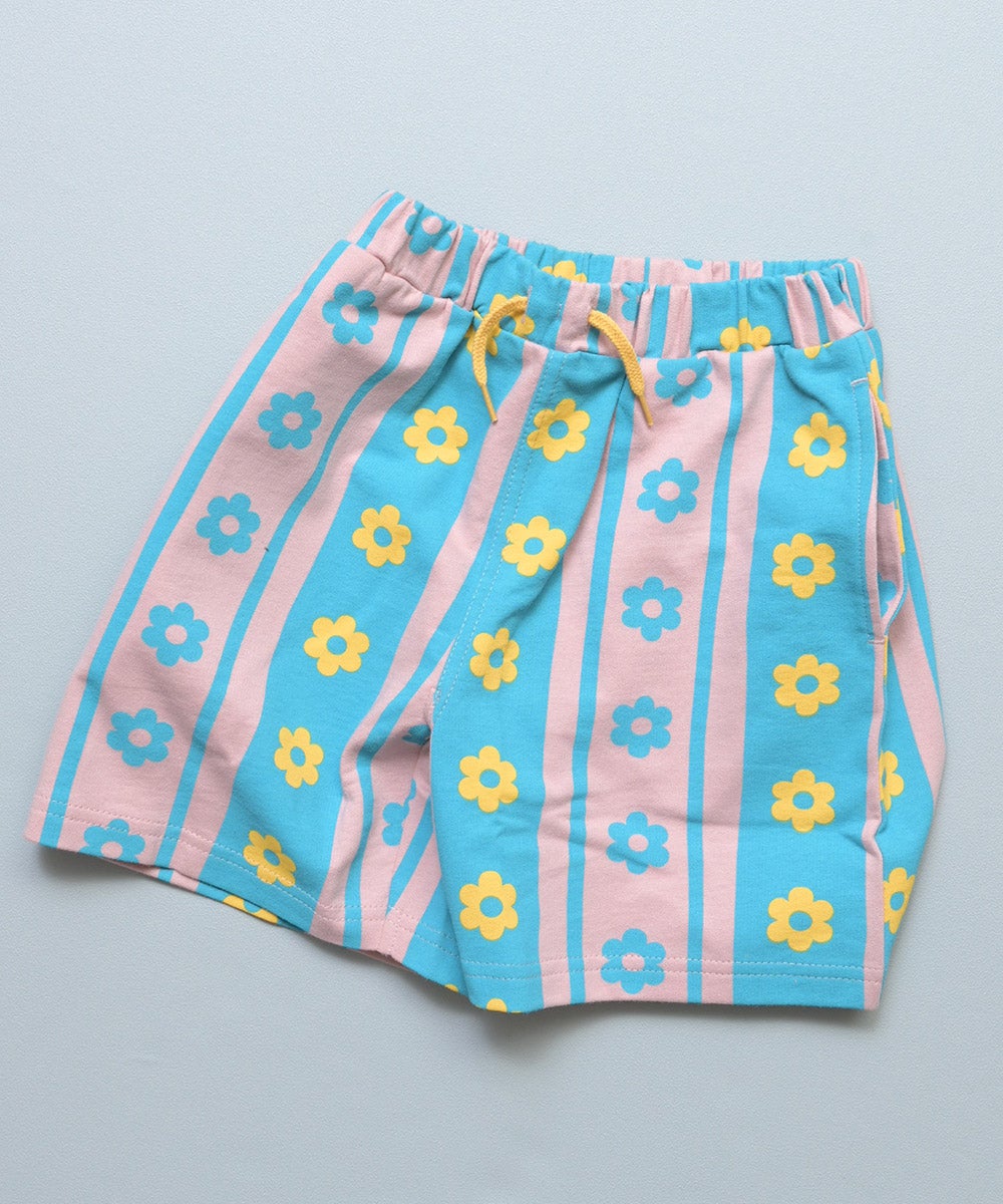 ミニ裏毛総柄ショートパンツ ｜ ボトムス ｜ 子供服のセレクトショップ