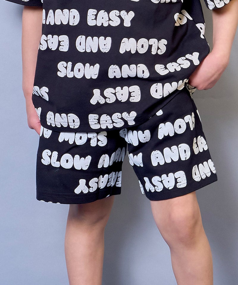 ミニ裏毛総柄ショートパンツ ｜ ボトムス ｜ 子供服のセレクトショップ