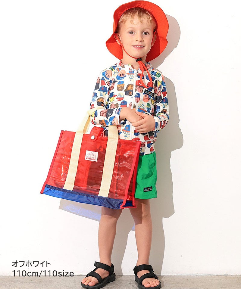 水着】BOY'S総柄ZIPラッシュガード ｜ 水着・プールグッズ ｜ 子供服の
