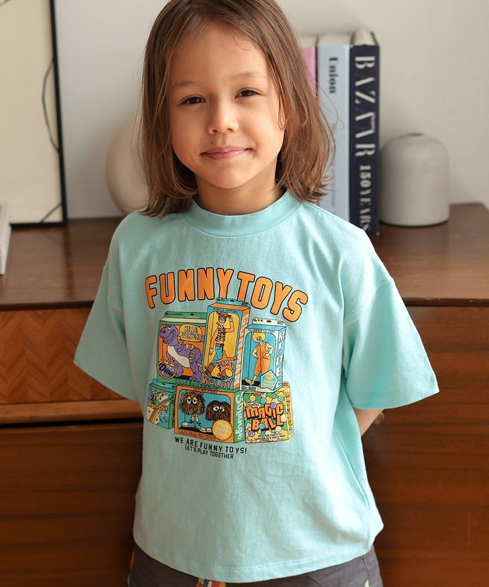 男子110〜120㎝夏服人気ブランド美品多数　マーキーズ、green label FUNNY TOY'SプリントTシャツ ｜ トップス ｜ 子供服のセレクトショップ
