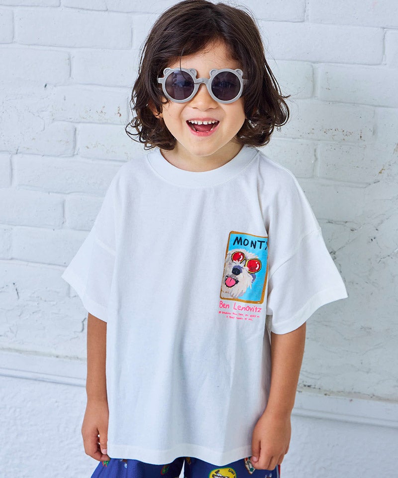 希少イベント限定商品visvim Baby kids Tシャツ size 1 別注】Ben Lenovitz プリント半袖Tシャツ ｜ トップス ｜ 子供服の