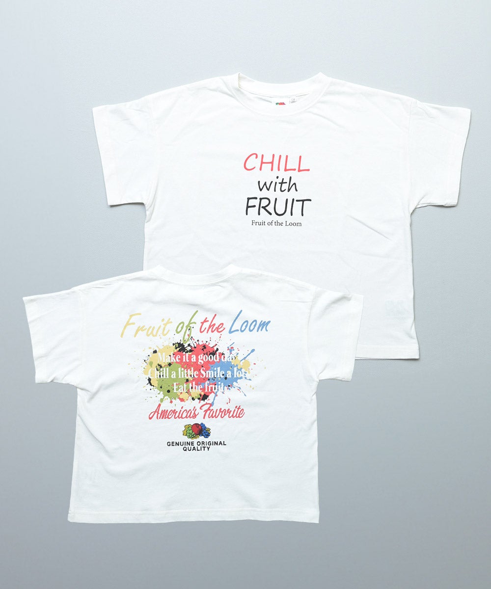子供服・洋服全品コメントにて10%Offです。 別注】フルーツオブザルームプリント半袖Tシャツ ｜ トップス ｜ 子供