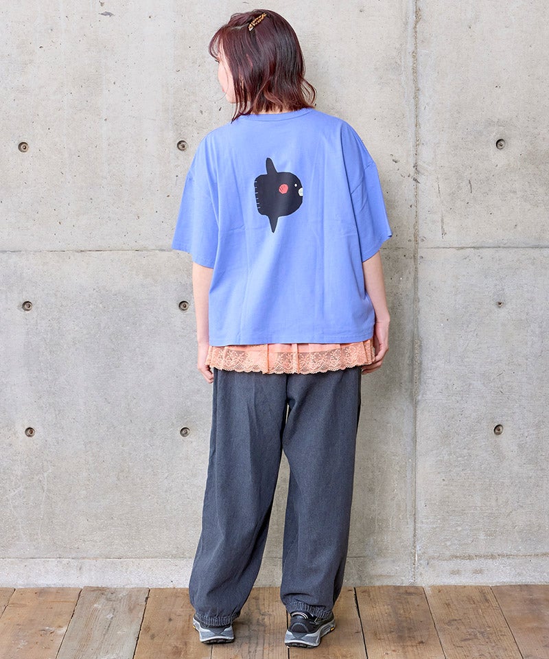 親子お揃い】ポケットひょっこり半袖Tシャツ/大人サイズ ｜ トップス