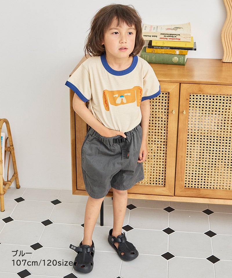 親子お揃い】OKAOリンガージャスト半袖Tシャツ ｜ トップス ｜ 子供服