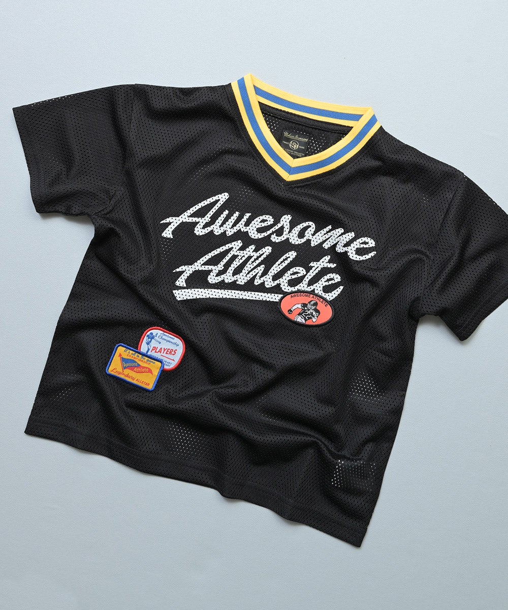 TIME SALE】メッシュワッペン半袖Tシャツ ｜ トップス ｜ 子供服の