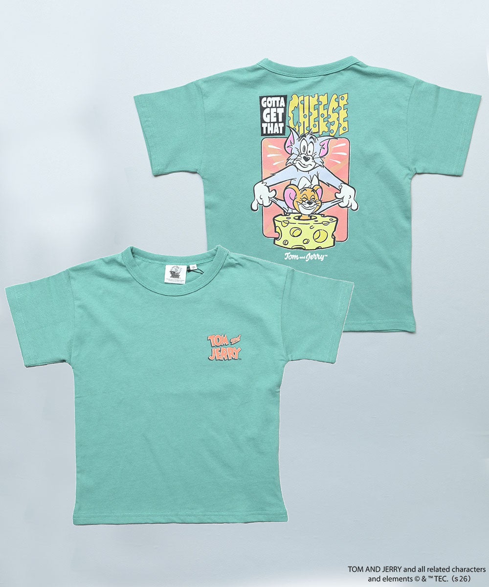 とも様 別注】【親子お揃い】トムとジェリー プリント半袖Tシャツ ｜ トップス