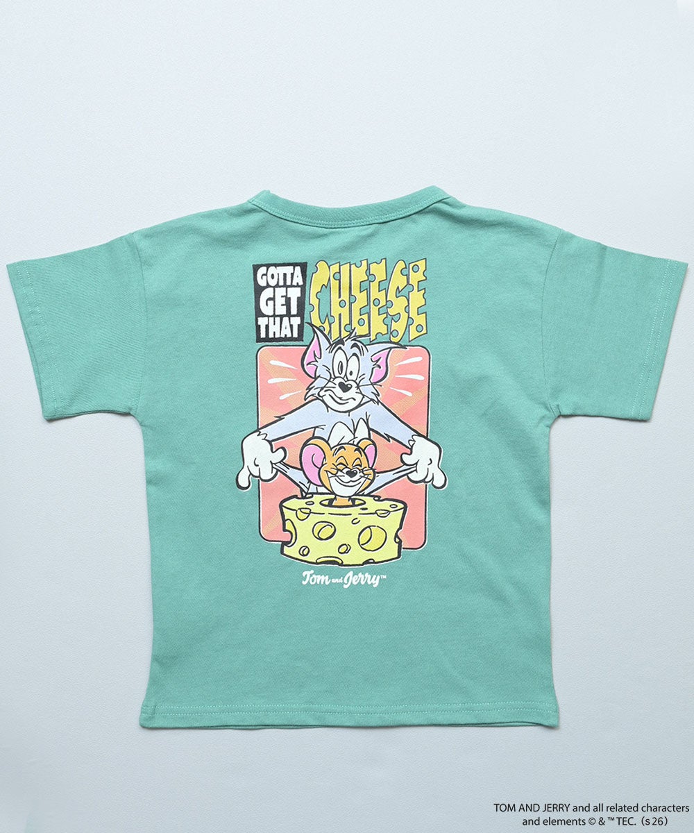 別注】【親子お揃い】トムとジェリー プリント半袖Tシャツ ｜ トップス