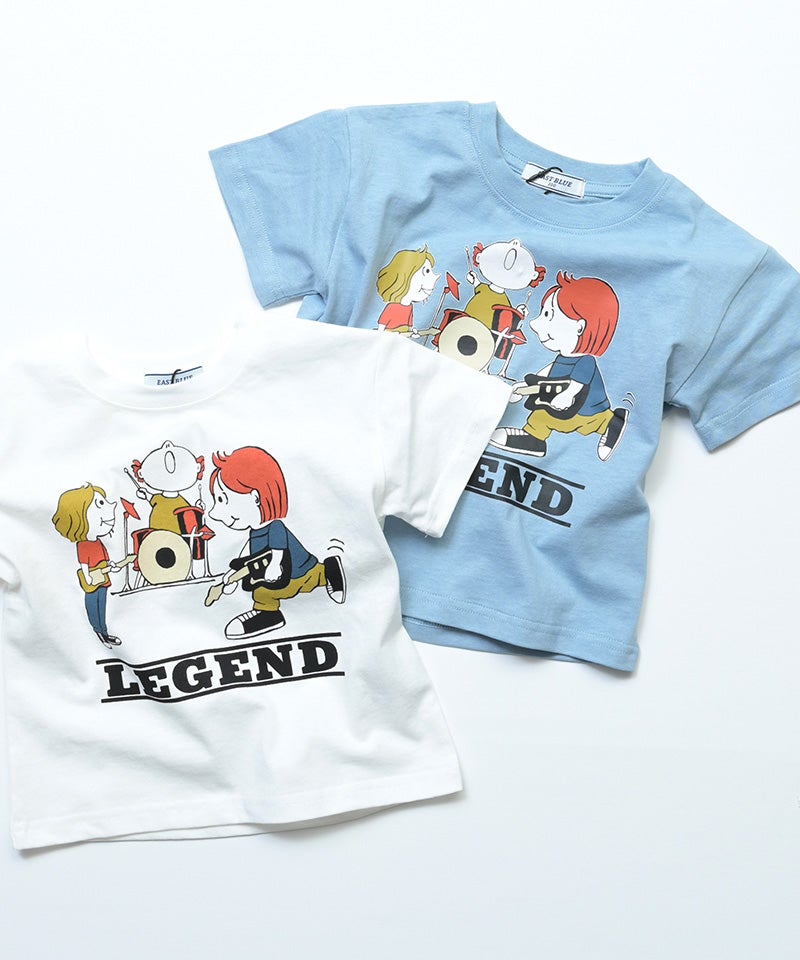 BABYL Tシャツ Lサイズ バンド EAST BLUE】バンドWIDE T ｜ トップス ｜ 子供服のセレクトショップ