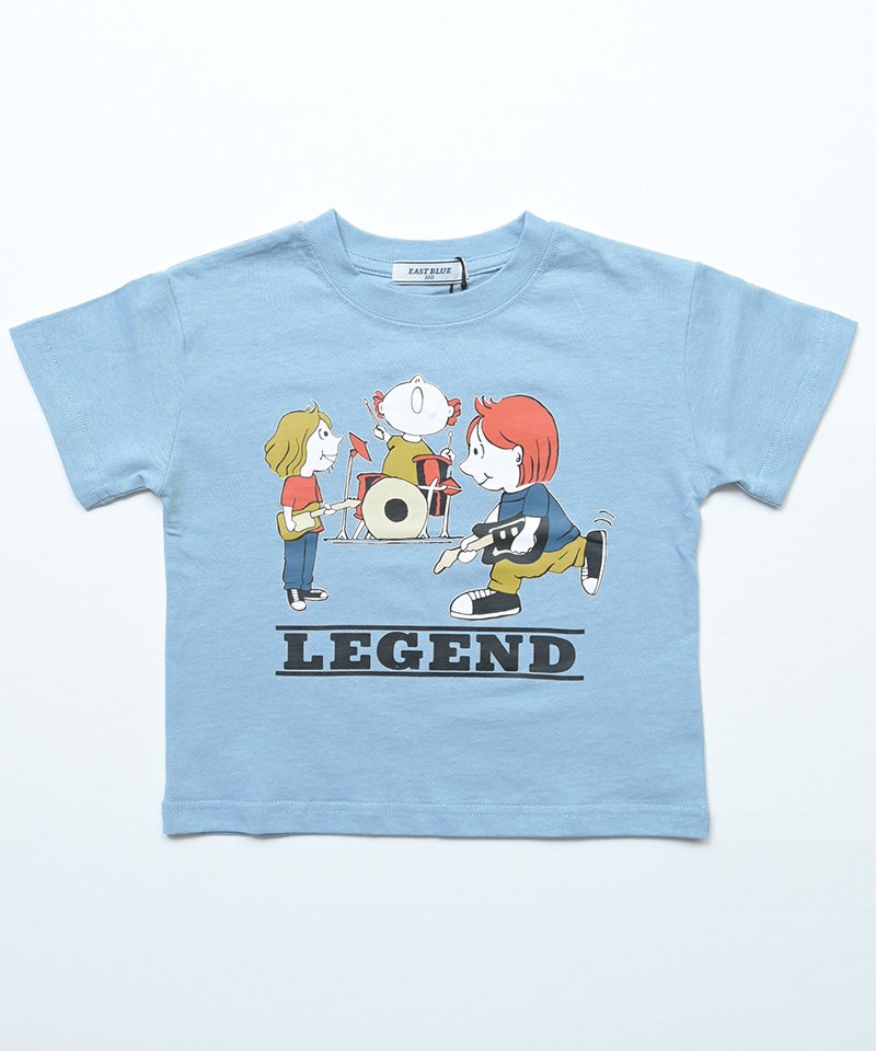 BABYL Tシャツ Lサイズ バンド EAST BLUE】バンドWIDE T ｜ トップス ｜ 子供服のセレクトショップ