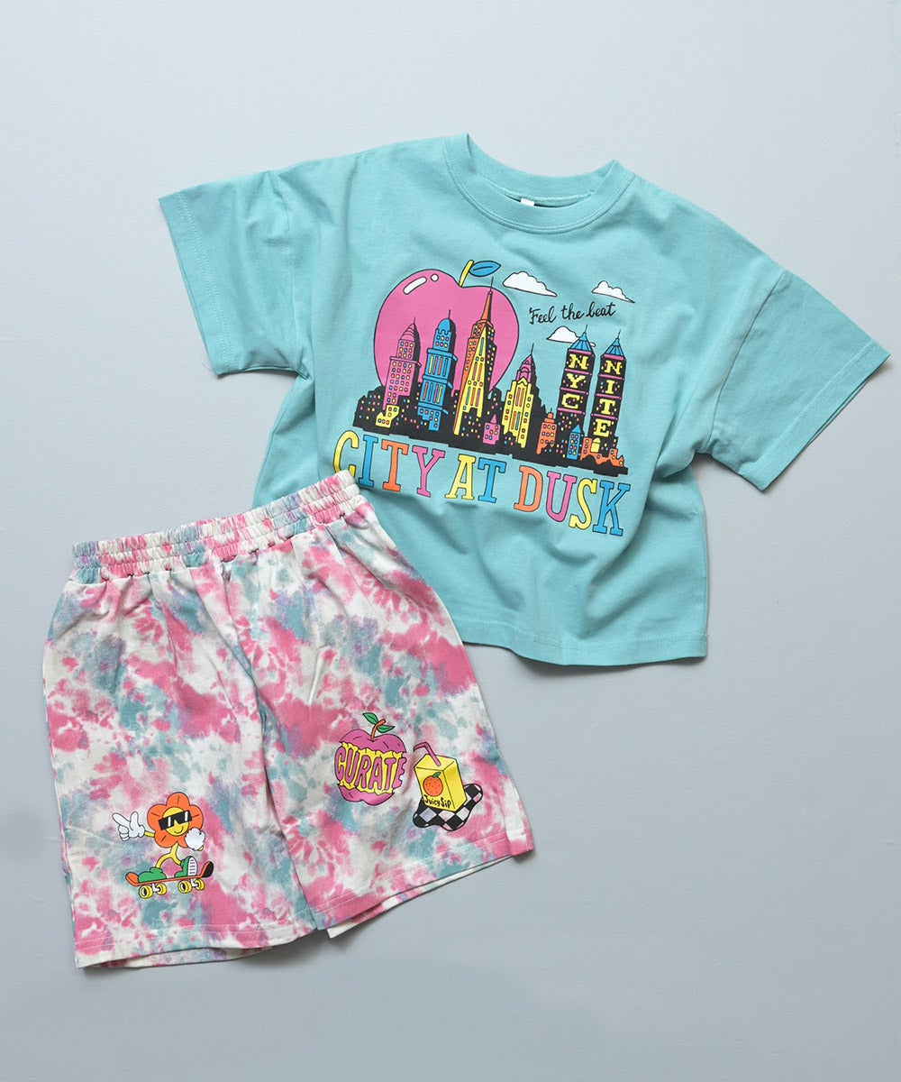 ぱぱっとサマーセットアップ（Tシャツ+ハーフパンツ） ｜ セットアップ