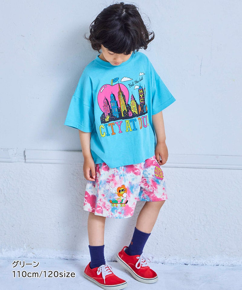 ぱぱっとサマーセットアップ（Tシャツ+ハーフパンツ） ｜ セットアップ