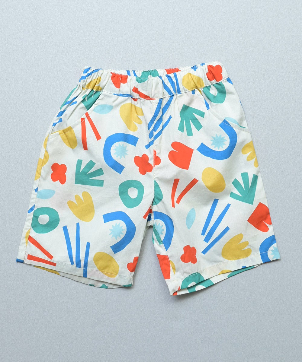 別注】幾何学4分丈パンツ ｜ ボトムス ｜ 子供服のセレクトショップ