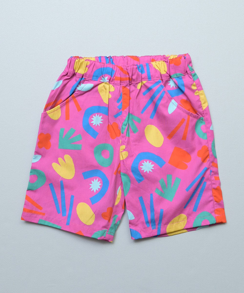 別注】幾何学4分丈パンツ ｜ ボトムス ｜ 子供服のセレクトショップ