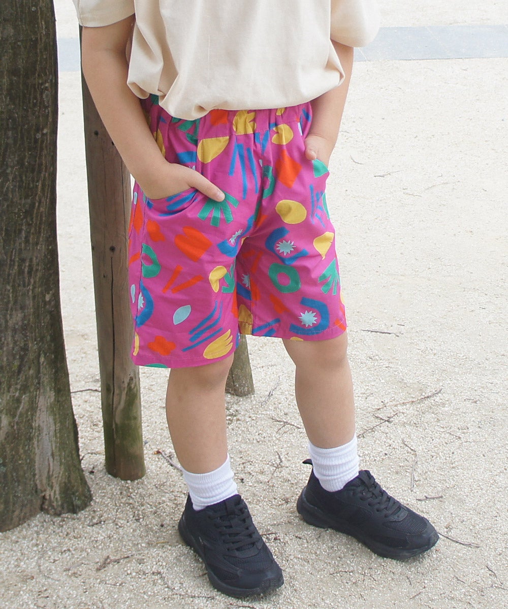 別注】幾何学4分丈パンツ ｜ ボトムス ｜ 子供服のセレクトショップ