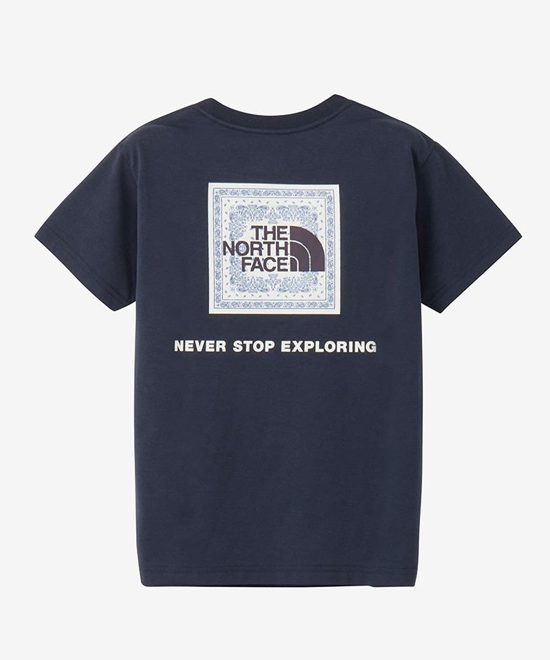 THE NORTH FACE Tシャツ 2枚セット 140 120 ネイビー THE NORTH FACE】S / S Bandana Square Logo Tシャツ ｜ トップス