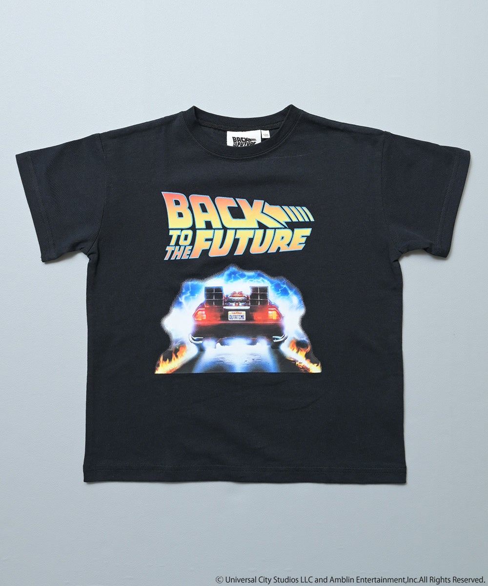 別注】【親子お揃い】BACK TO THE FUTURE プリント半袖Tシャツ/大人