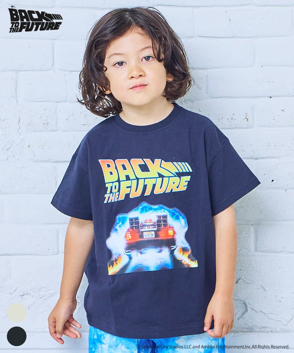 別注】【親子お揃い】BACK TO THE FUTURE プリント半袖Tシャツ