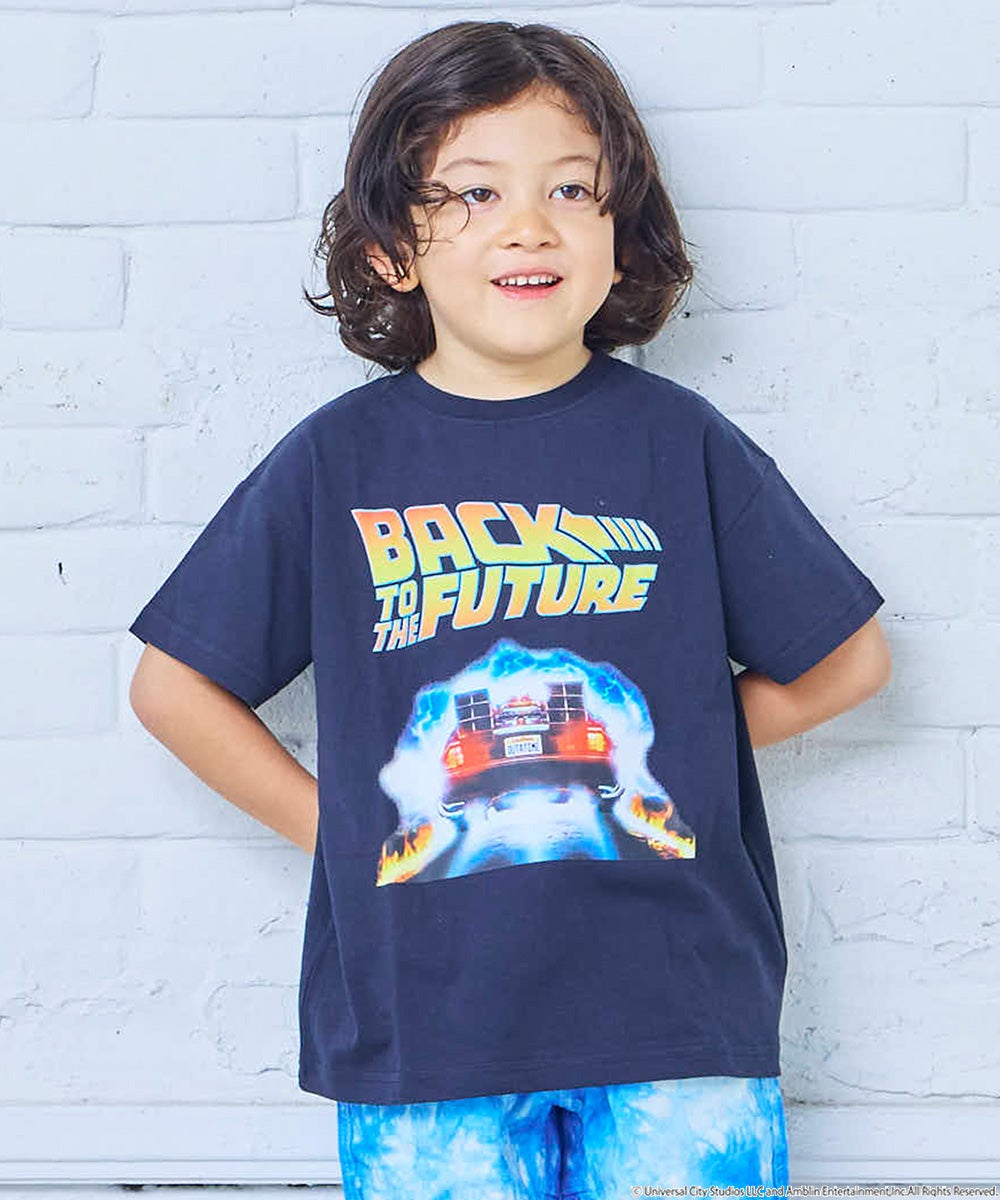 別注】【親子お揃い】BACK TO THE FUTURE プリント半袖Tシャツ