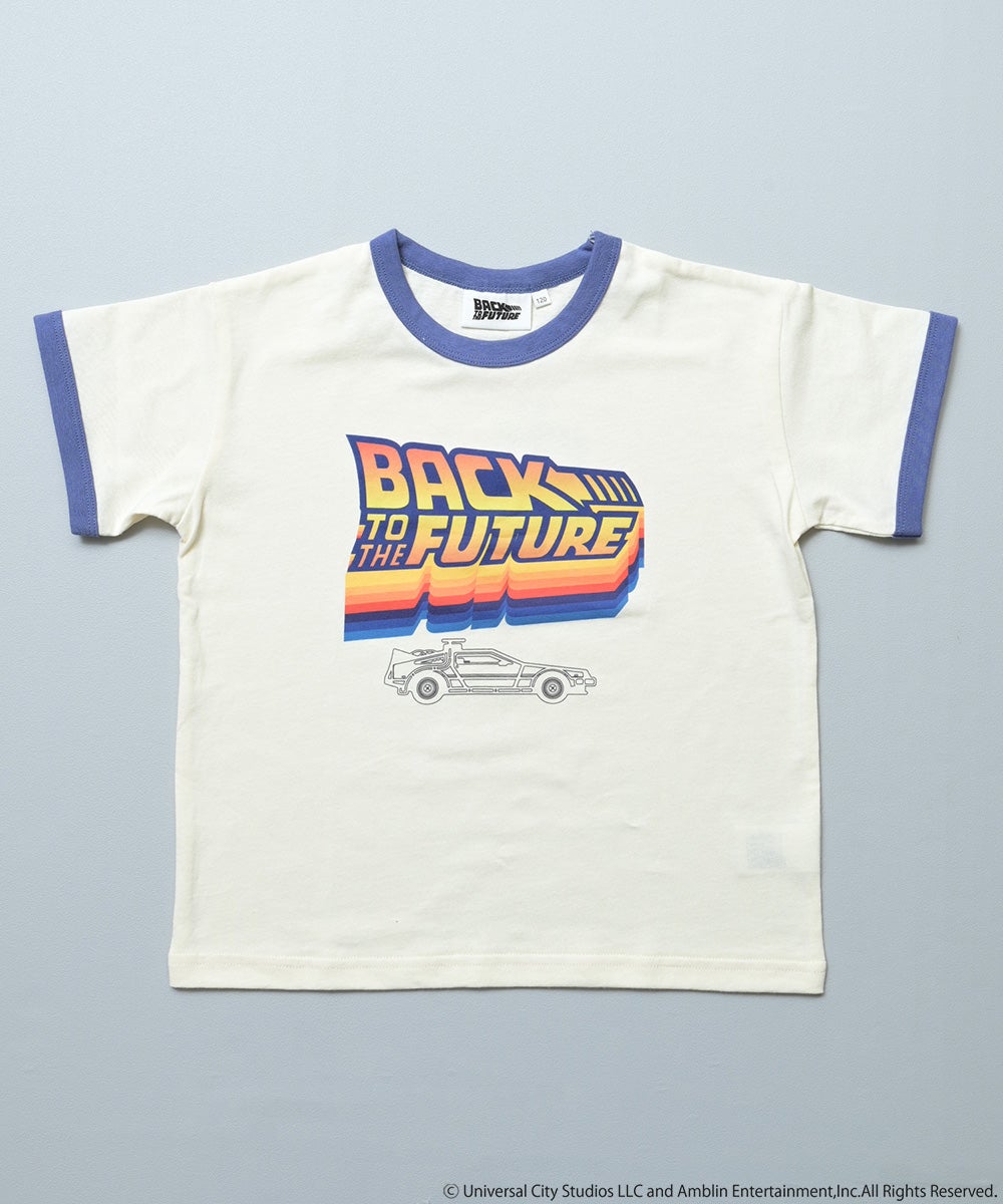 別注】【親子お揃い】BACK TO THE FUTURE プリント半袖Tシャツ